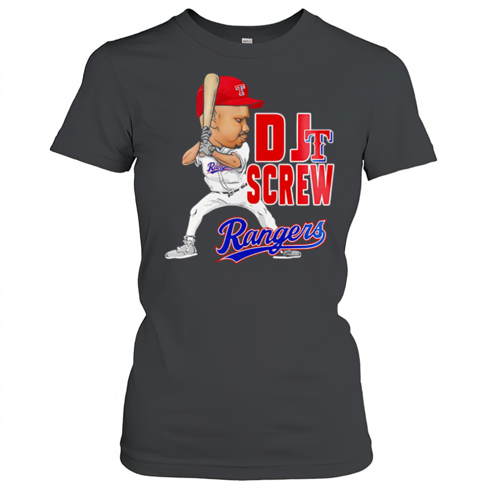 Texas Rangers DJ Screw 2025 Baseball shirt Women's T-shirt