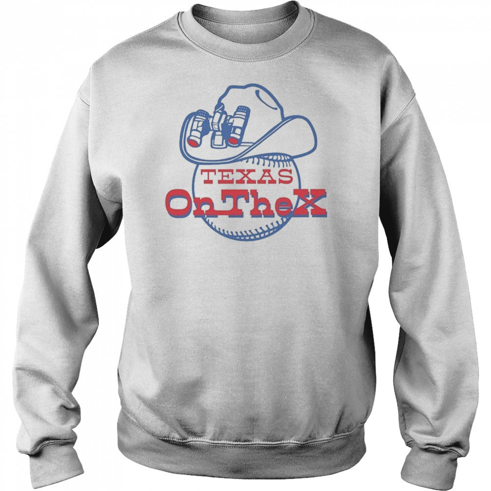 Texas Rangers On The X T-shirt Hoodie