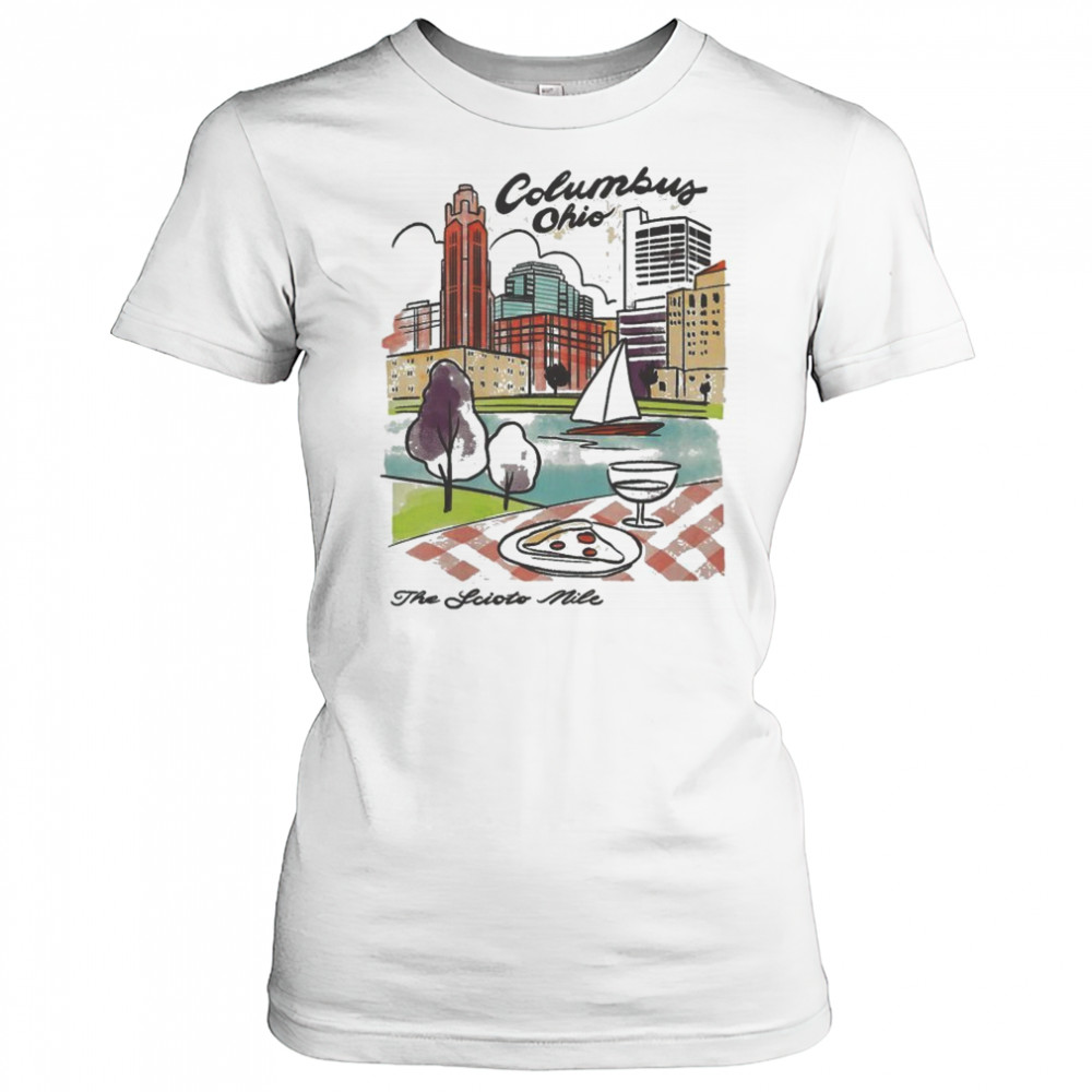 The Scioto Mile Columbus Ohio T-Shirt Women's T-shirt