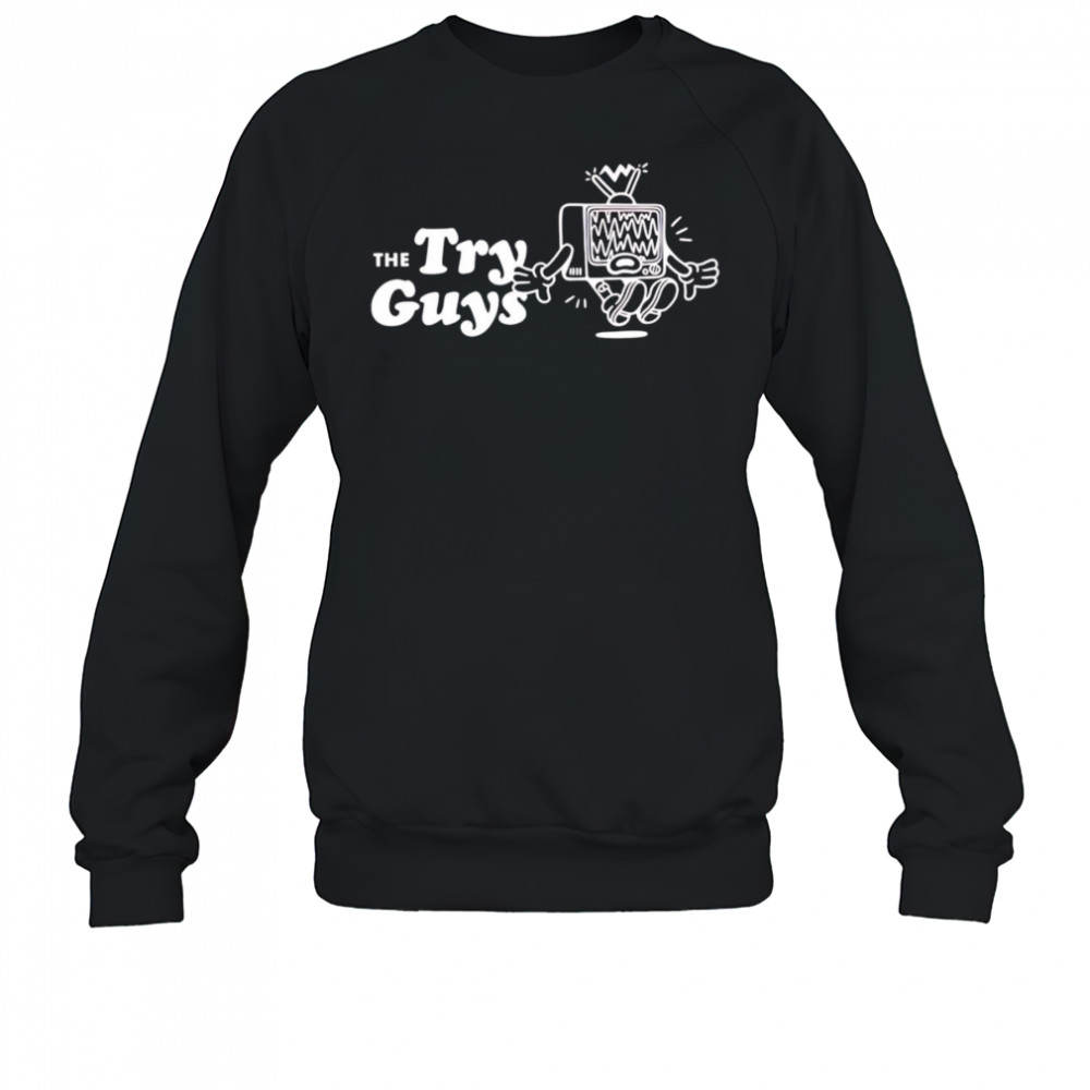 The try guys triceratv shirt Sweatshirt