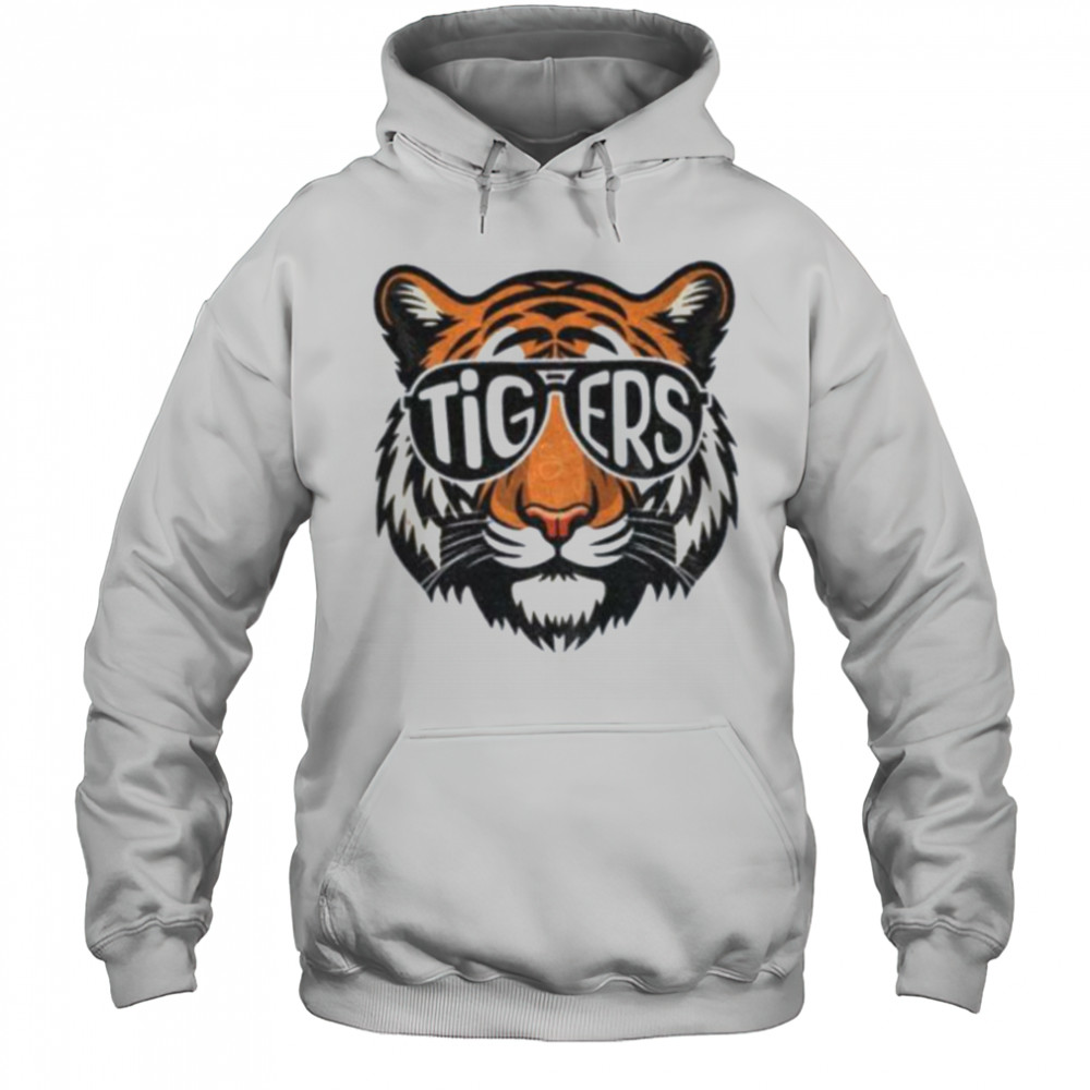 Tigers Sunglasses Graphic Detroit Baseball shirt Hoodie