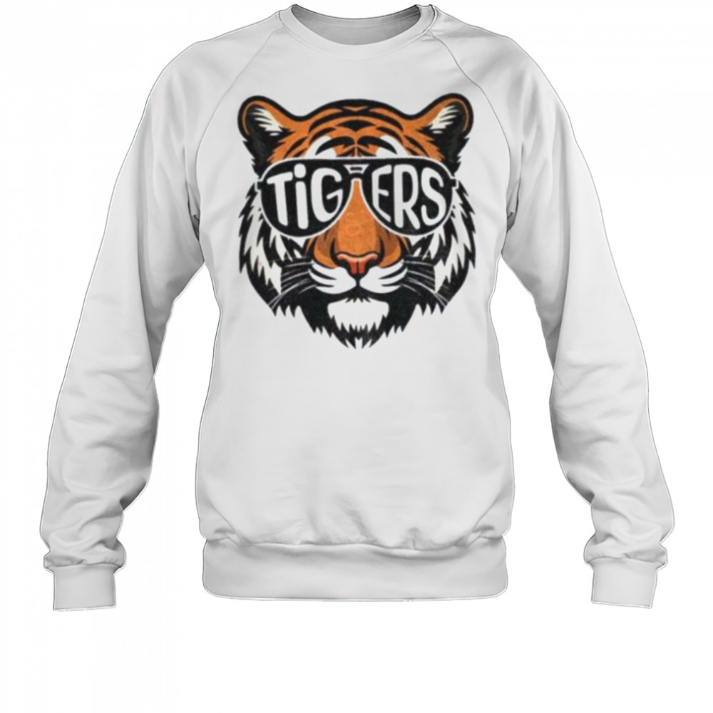 Tigers Sunglasses Graphic Detroit Baseball shirt Sweatshirt