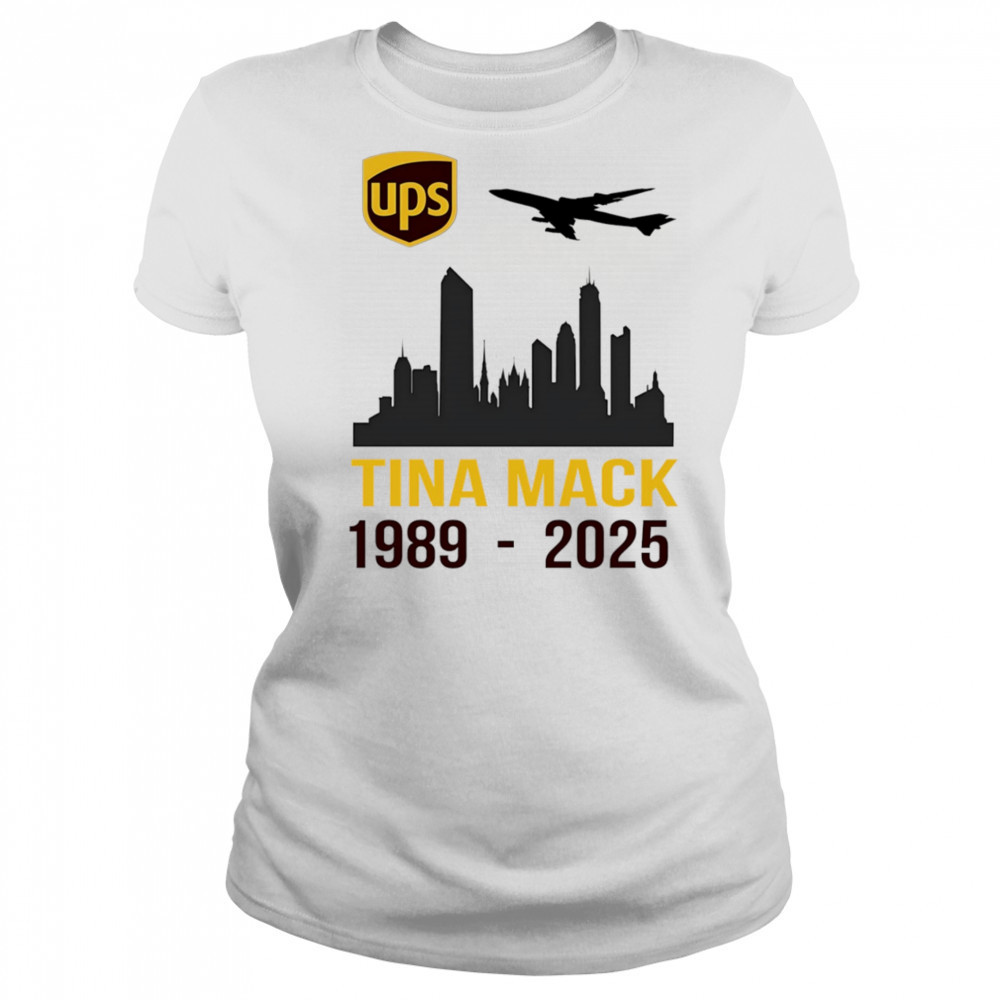 Ups TIna Mack 1989 2025 shirt Women's T-shirt