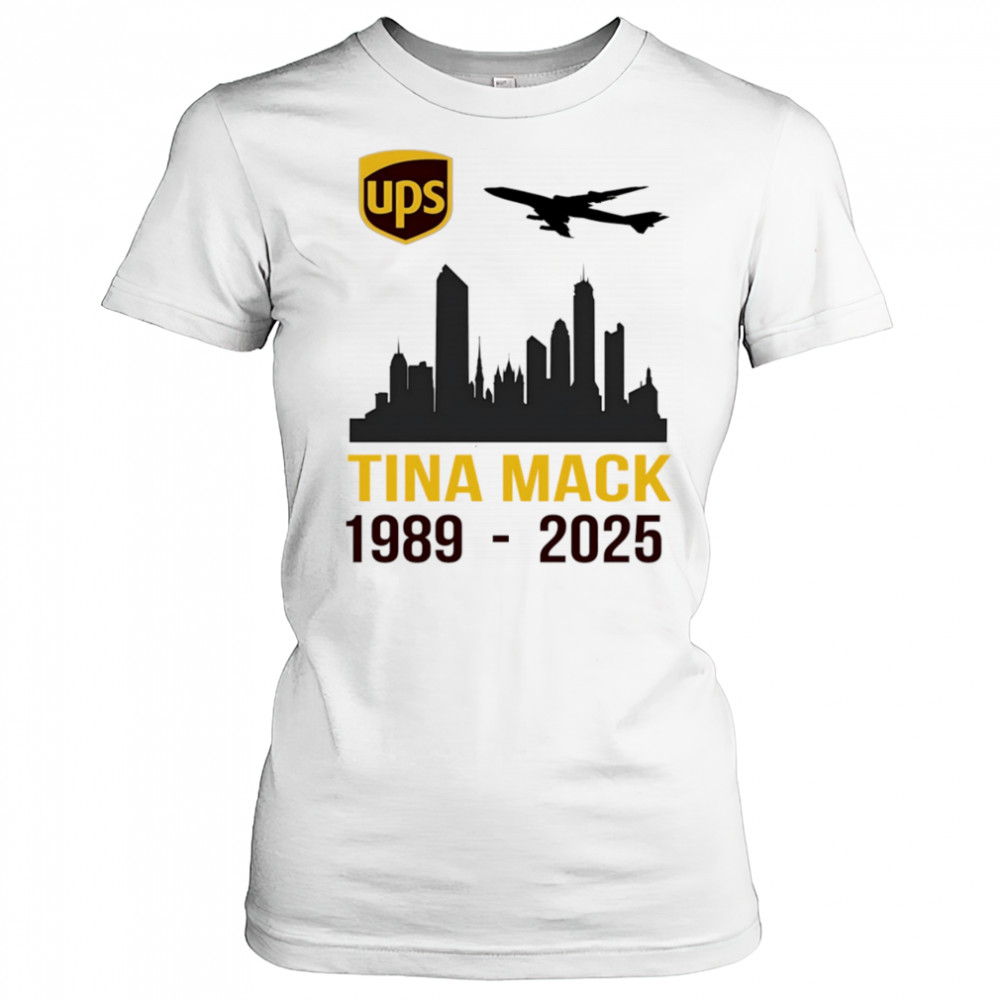 Ups TIna Mack 1989 2025 shirt Women's T-shirt