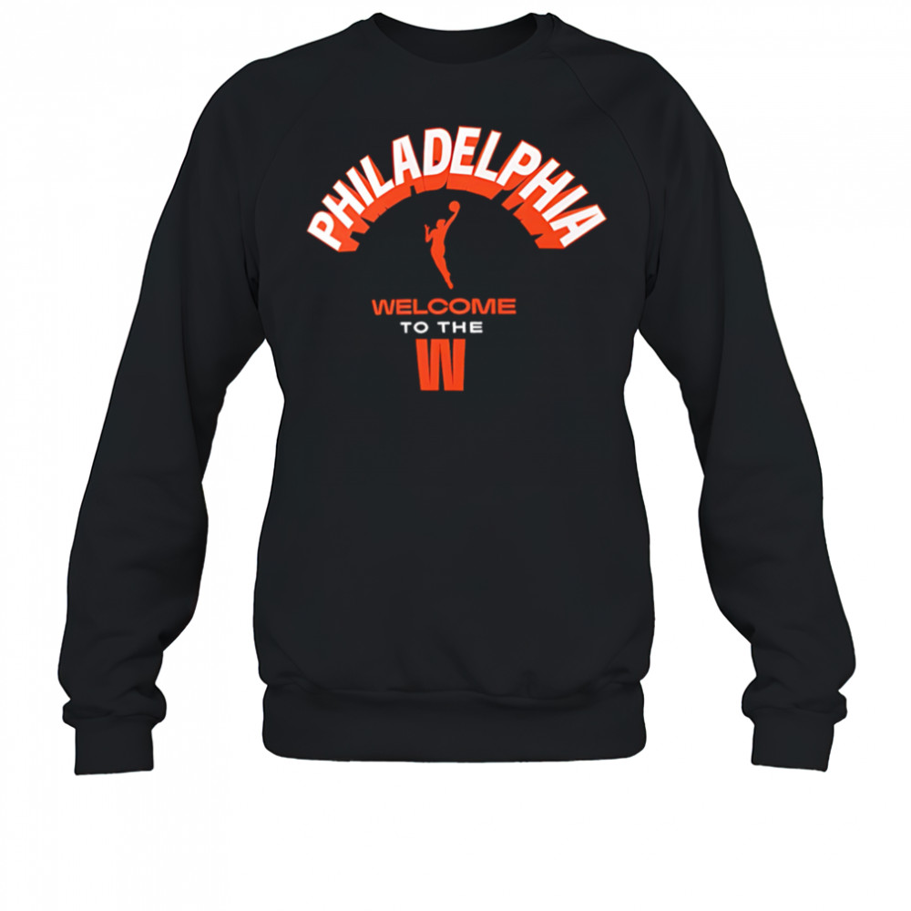 Welcome To The WNBA Philadelphia Detroit Cleveland shirt Sweatshirt