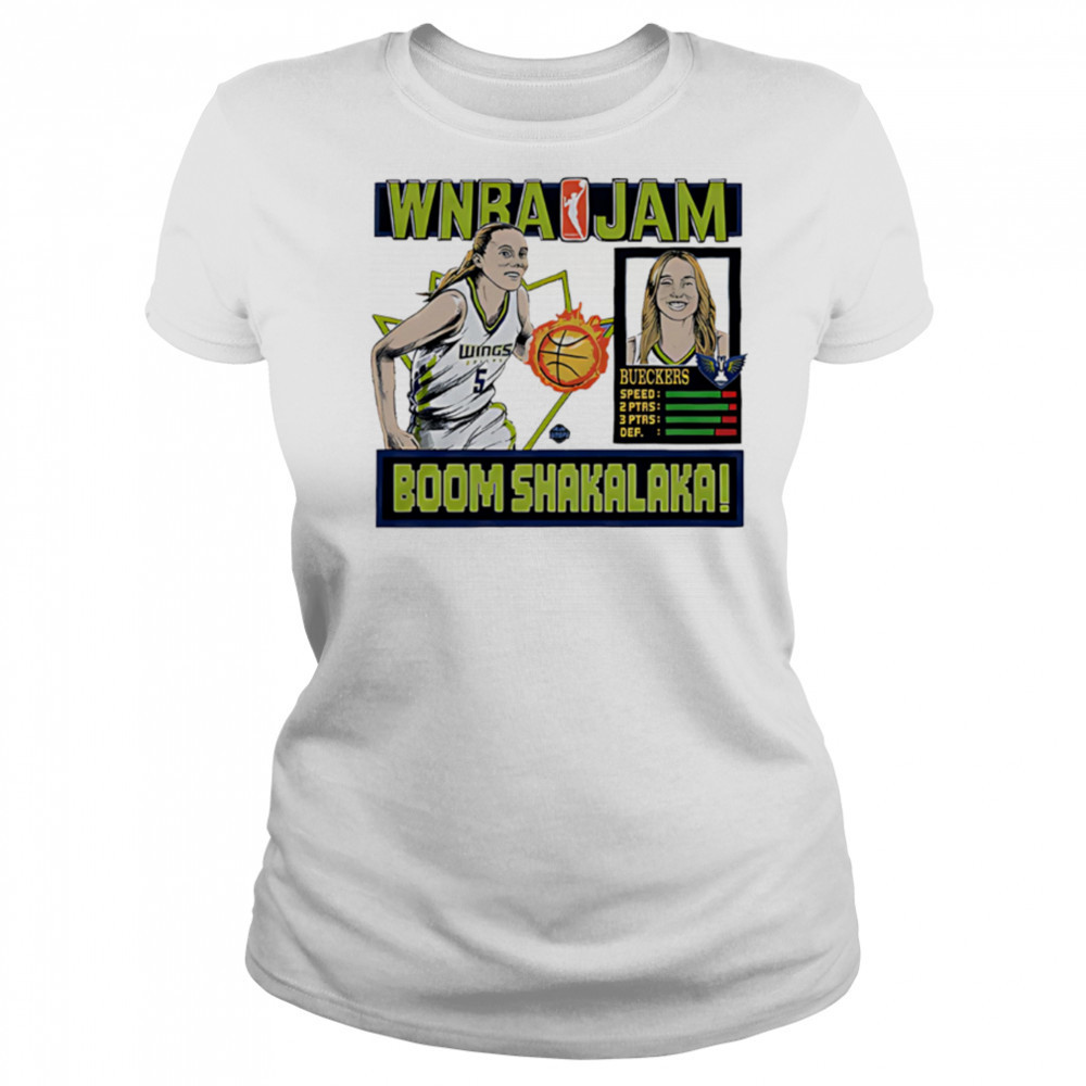 WNBA Jam Wings Paige Bueckers Boom Shakalaka shirt Women's T-shirt