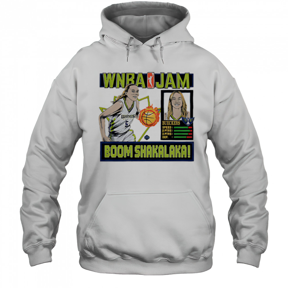 WNBA Jam Wings Paige Bueckers Boom Shakalaka shirt Hoodie