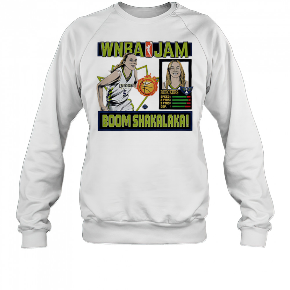WNBA Jam Wings Paige Bueckers Boom Shakalaka shirt Sweatshirt