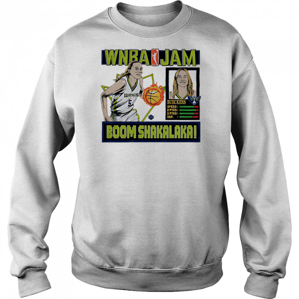 WNBA Jam Wings Paige Bueckers Boom Shakalaka shirt Hoodie