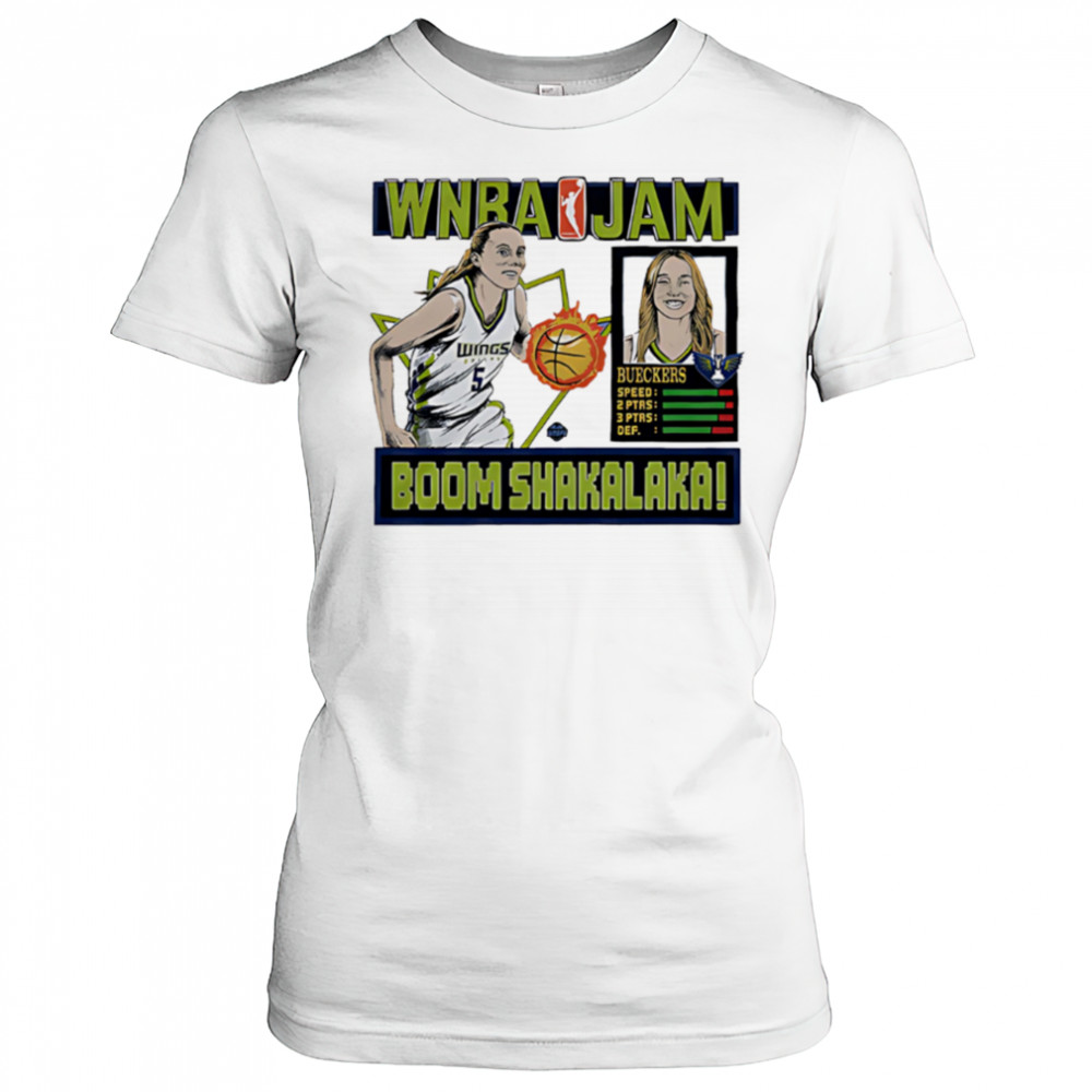 WNBA Jam Wings Paige Bueckers Boom Shakalaka shirt Women's T-shirt
