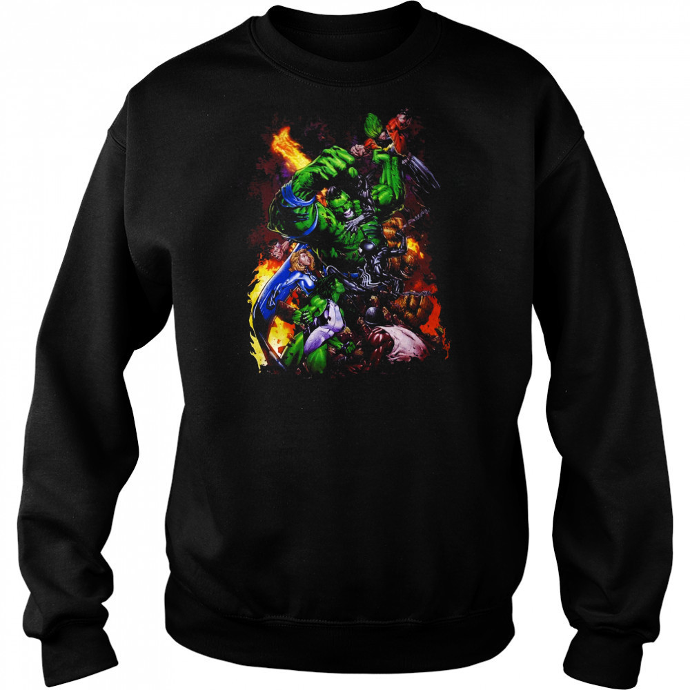 World War Hulk T-Shirt Hoodie
