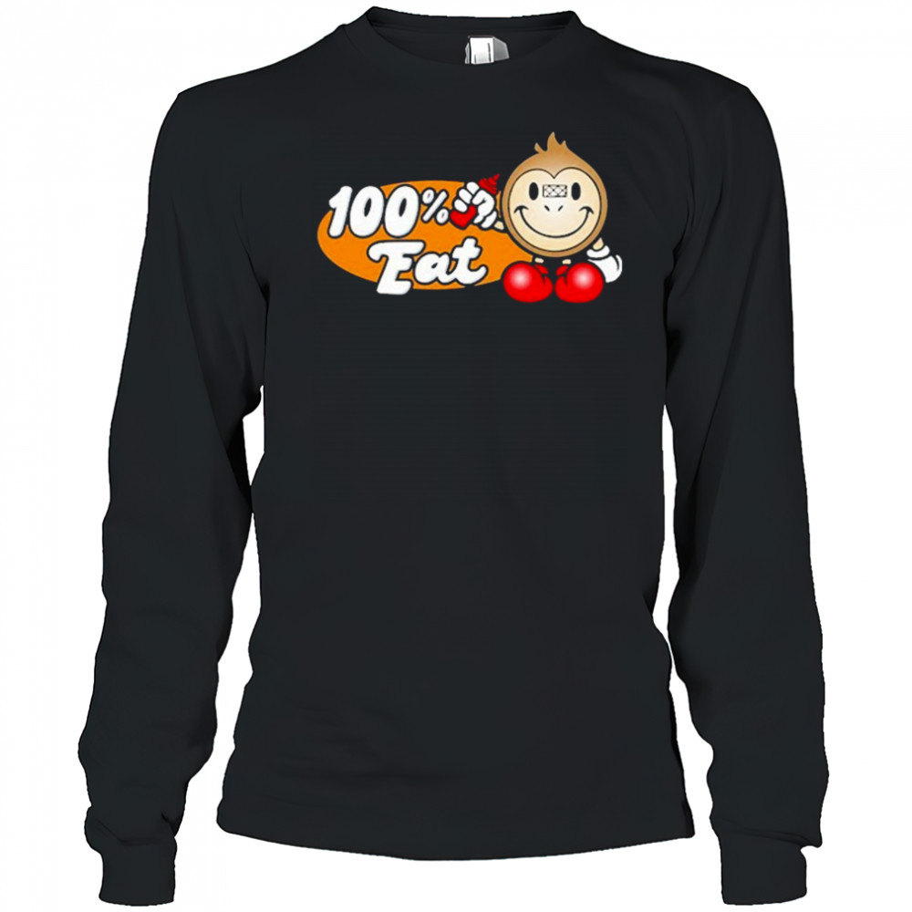 100% Eat Sauce Industries T-shirt Long Sleeved