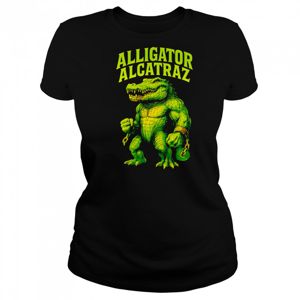 Alligator Alcatraz gym shirt Women's T-shirt