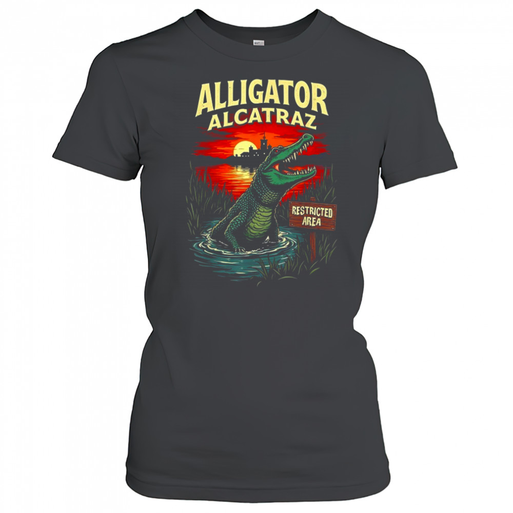 Alligator Alcatraz Restricted Area T-Shirt Women's T-shirt
