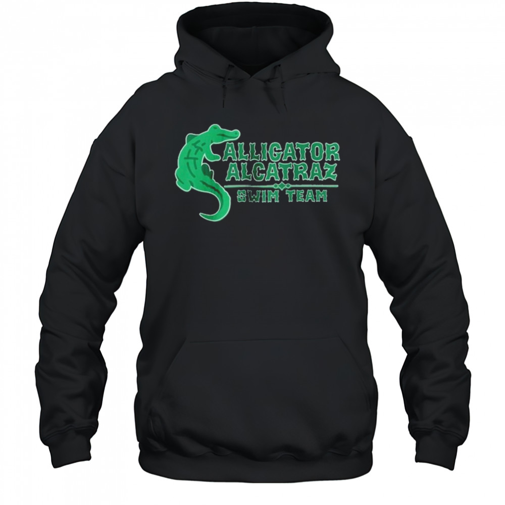 Alligator Alcatraz Swim Team T-shirt Hoodie