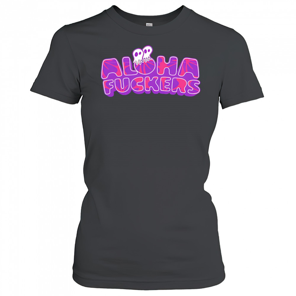 Aloha fuckers hibiscus shirt Women's T-shirt