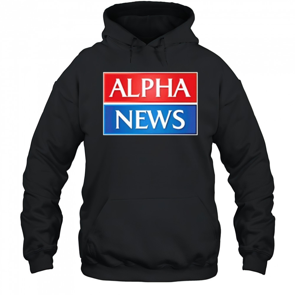 Alpha News T-Shirt Hoodie