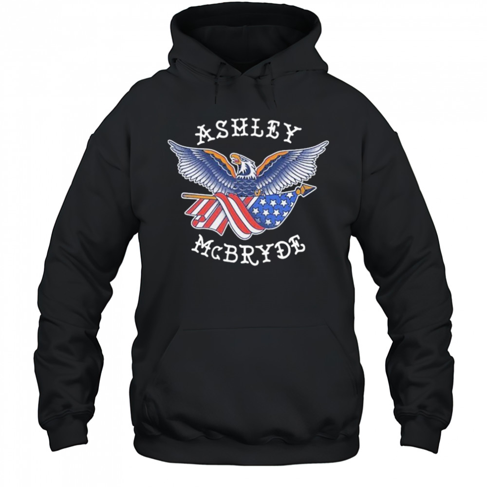 Ashley Mcbryde Eagle American Flag T-shirt Hoodie