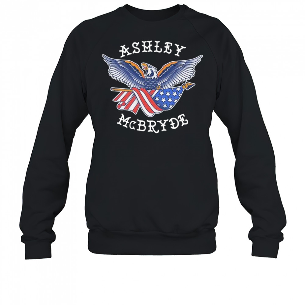 Ashley Mcbryde Eagle American Flag T-shirt Sweatshirt