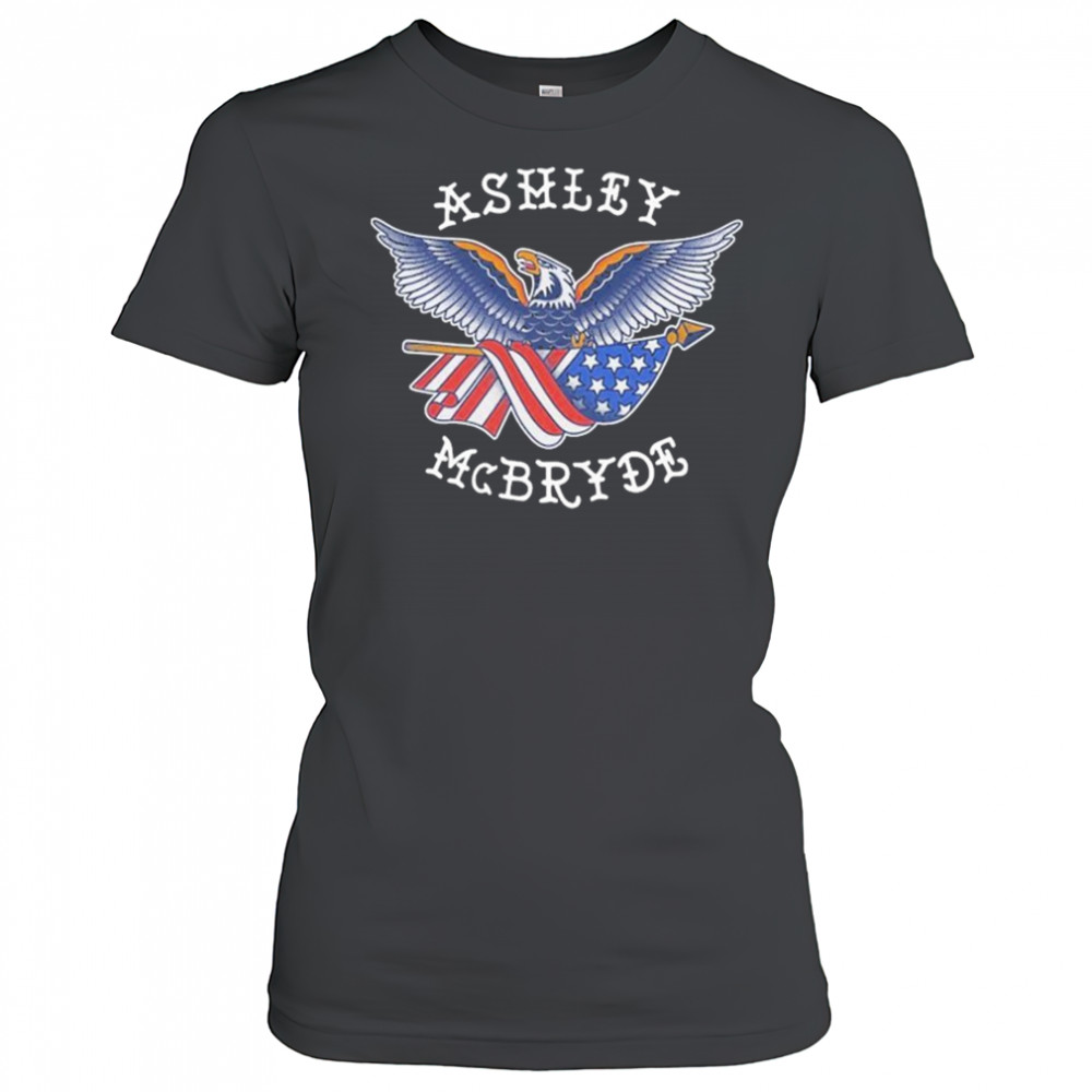 Ashley Mcbryde Eagle American Flag T-shirt Women's T-shirt