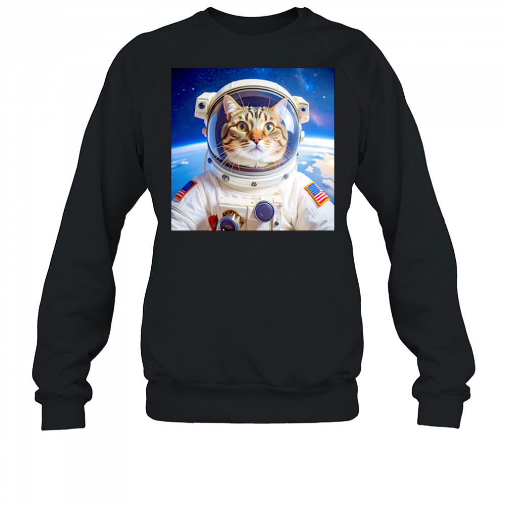 Astronaut Cat shirt Sweatshirt