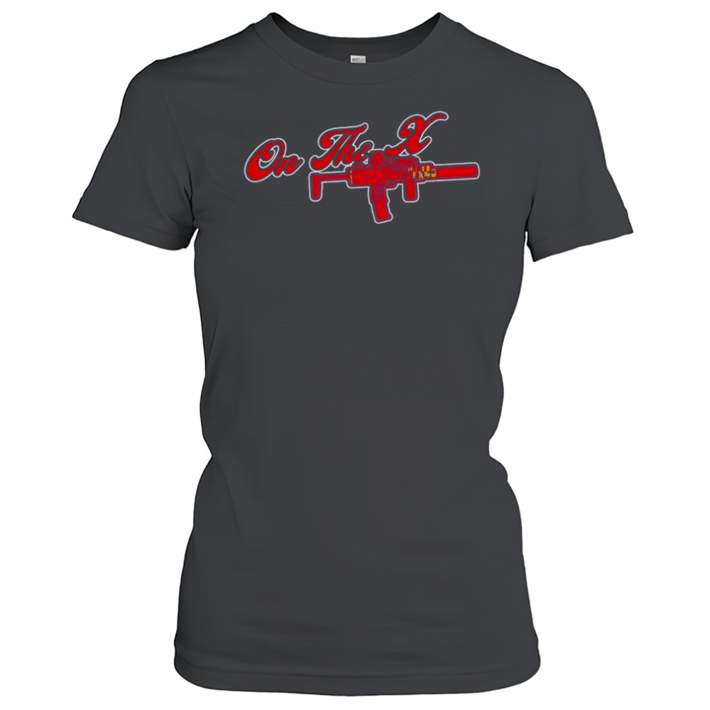 Atlanta Braves On The X T-shirt Women's T-shirt