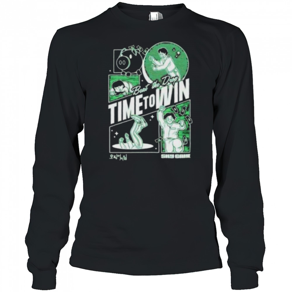 Beat the drop time to win Squid Game Season 3 shirt Long Sleeved