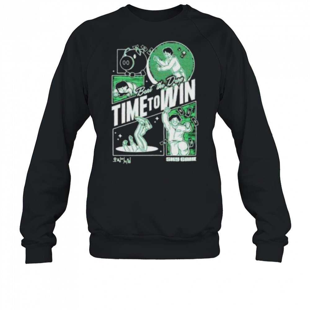 Beat the drop time to win Squid Game Season 3 shirt Sweatshirt