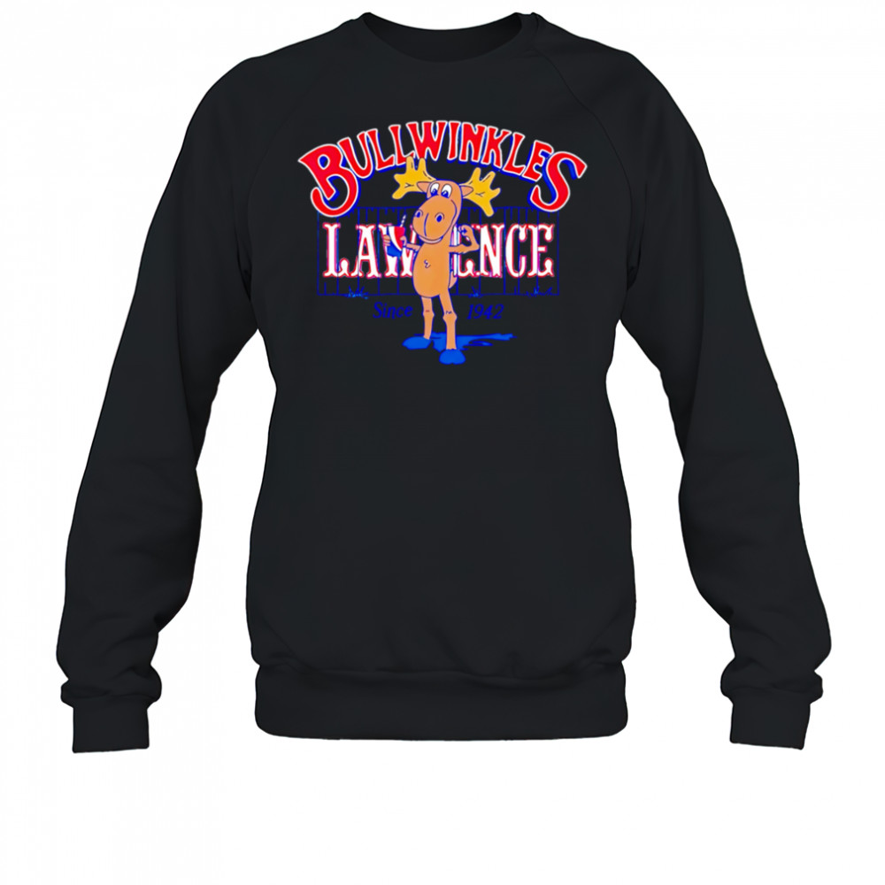 Bullwinkles Lawrence mascot cartoon shirt Sweatshirt