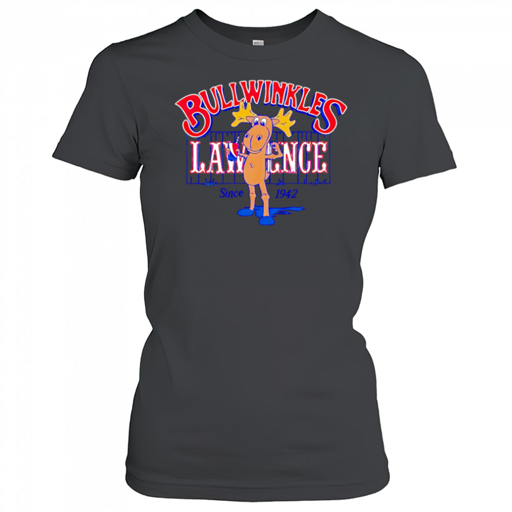 Bullwinkles Lawrence mascot cartoon shirt Women's T-shirt
