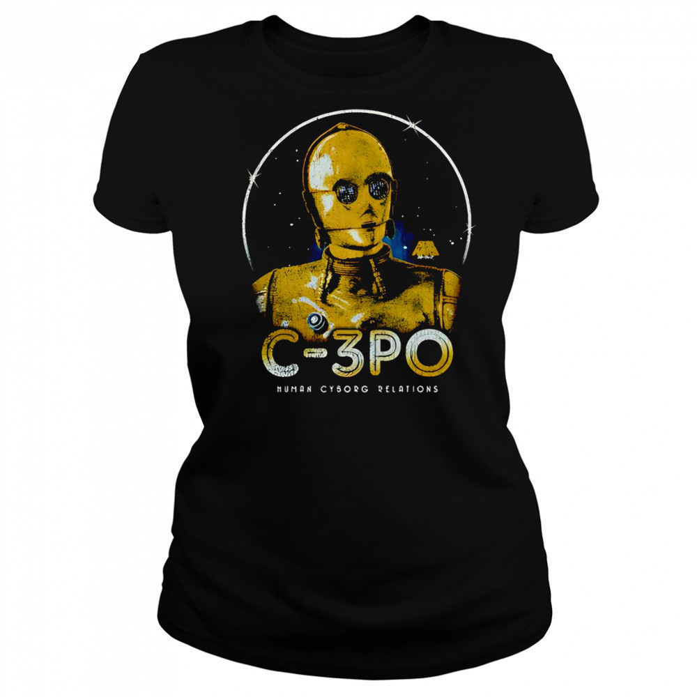 C-3PO human cyborg relations shirt Women's T-shirt