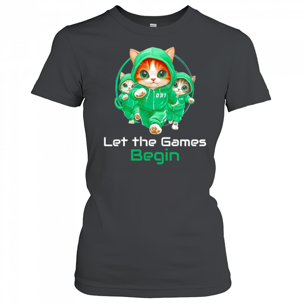 Cat Squid Game let the games begin shirt Women's T-shirt