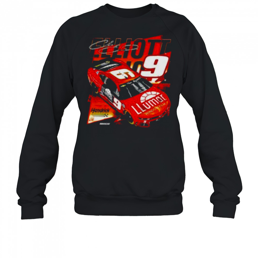 Chase Elliott Hendrick Motorsports Team Collection Llumar signature shirt Sweatshirt