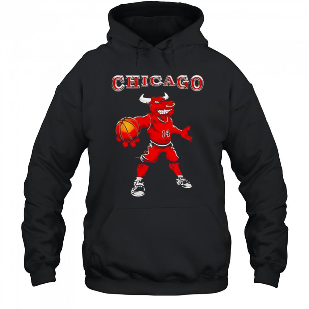 Chicago Benny the Bull mascot 14 shirt Hoodie