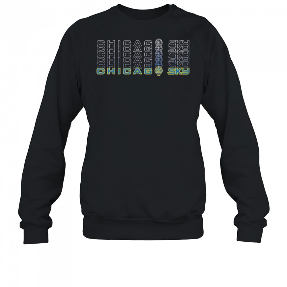 Chicago Sky Repeat T-Shirt Sweatshirt