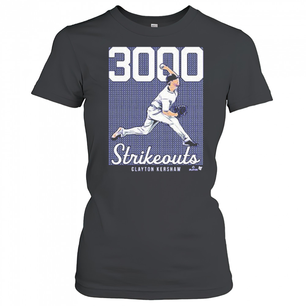 Clayton Kershaw 3,000 Strikeouts T-shirt Women's T-shirt