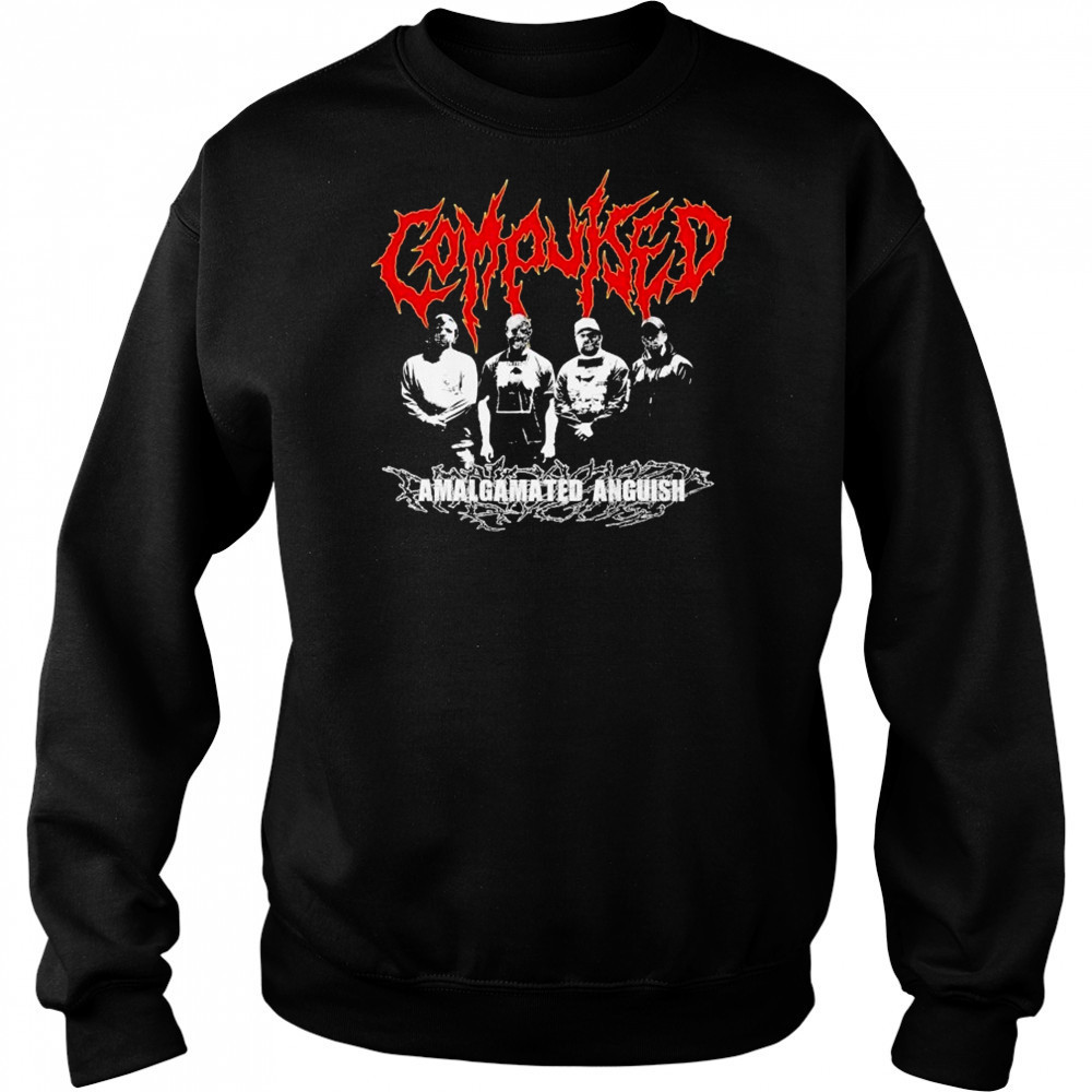 Compulsed Amalgamated Anguish T-Shirt Hoodie