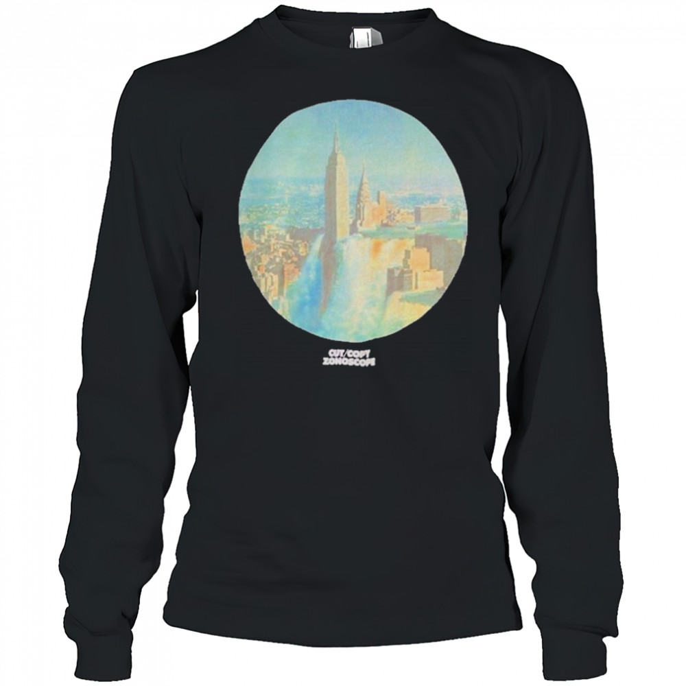 Cut Copy Zonoscope Album Cover T-shirt Long Sleeved