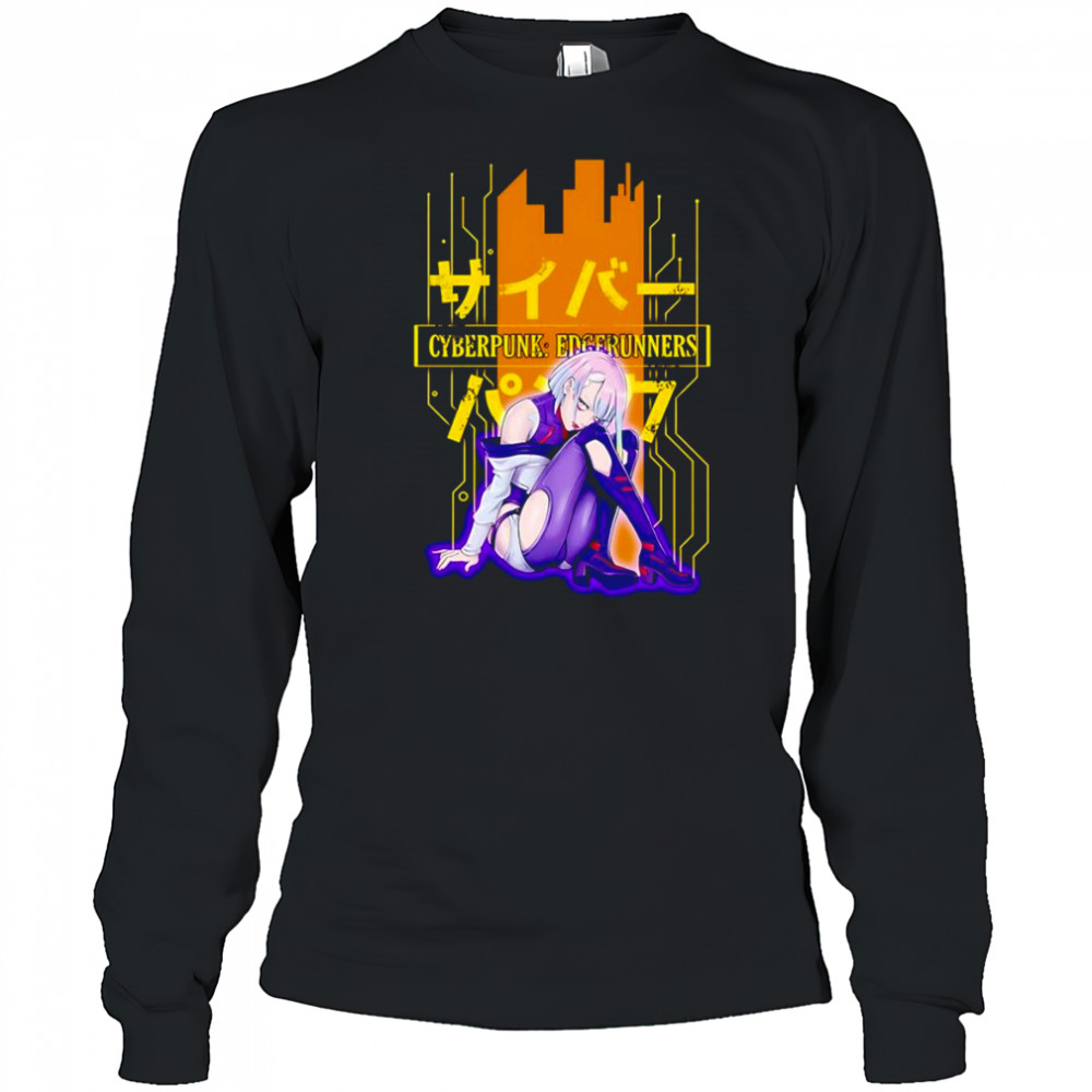 Cyberpunk Edgerunners Lucyna Kushinada graphic shirt Long Sleeved