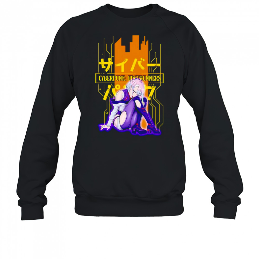 Cyberpunk Edgerunners Lucyna Kushinada graphic shirt Sweatshirt