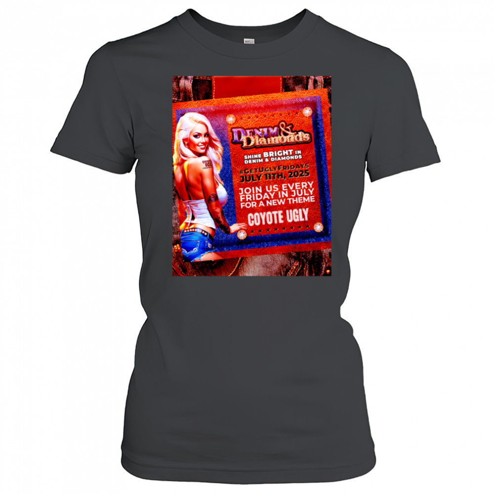 Denim and Diamonds coyote ugly shirt Women's T-shirt