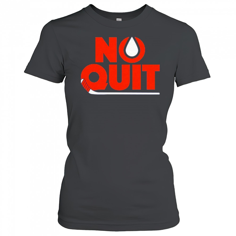 Edmonton Oilers No Quit T-shirt Women's T-shirt