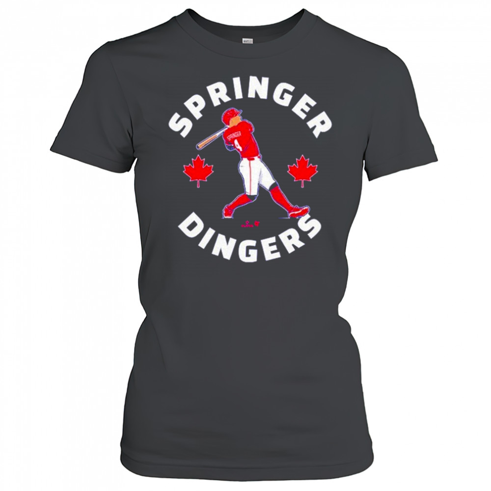 George Springer Canada Day Dingers T-shirt Women's T-shirt