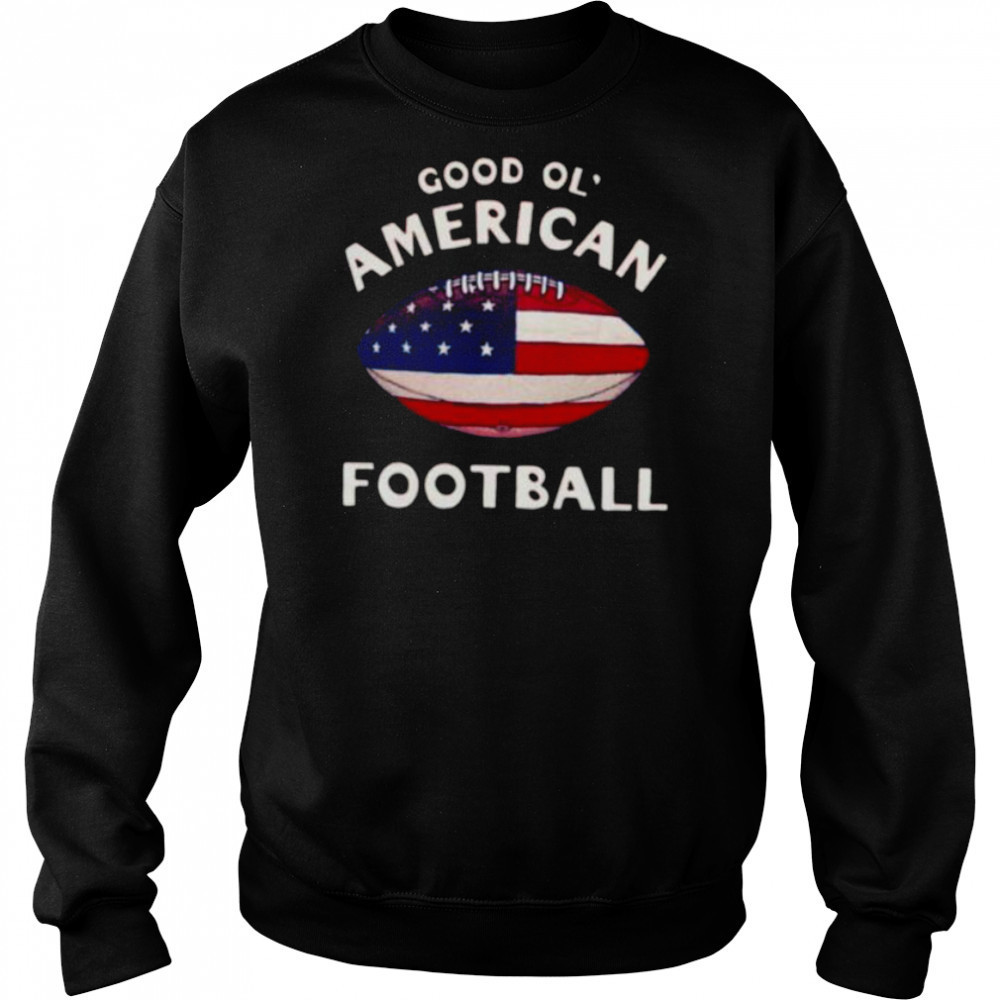 Good Ol’ American football flag shirt Hoodie