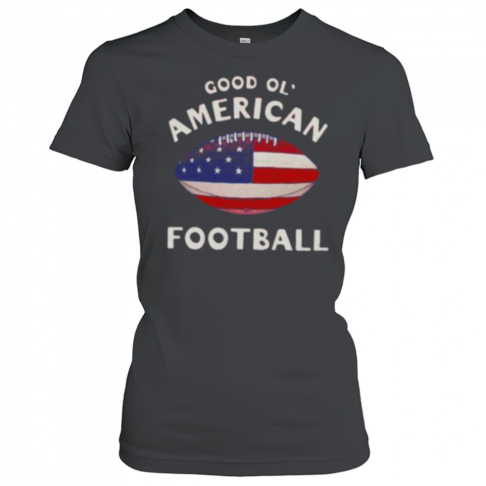 Good Ol’ American football flag shirt Women's T-shirt