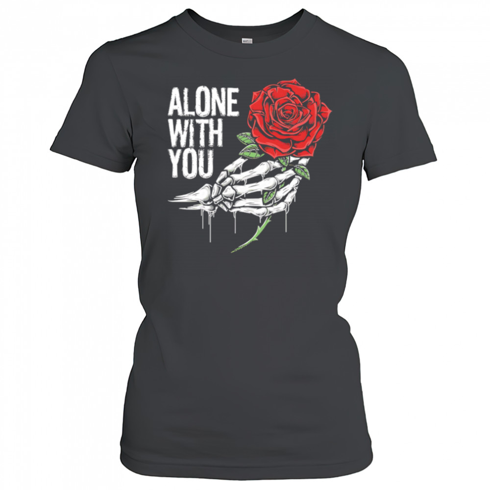 Hand roses alone with you retro shirt Women's T-shirt