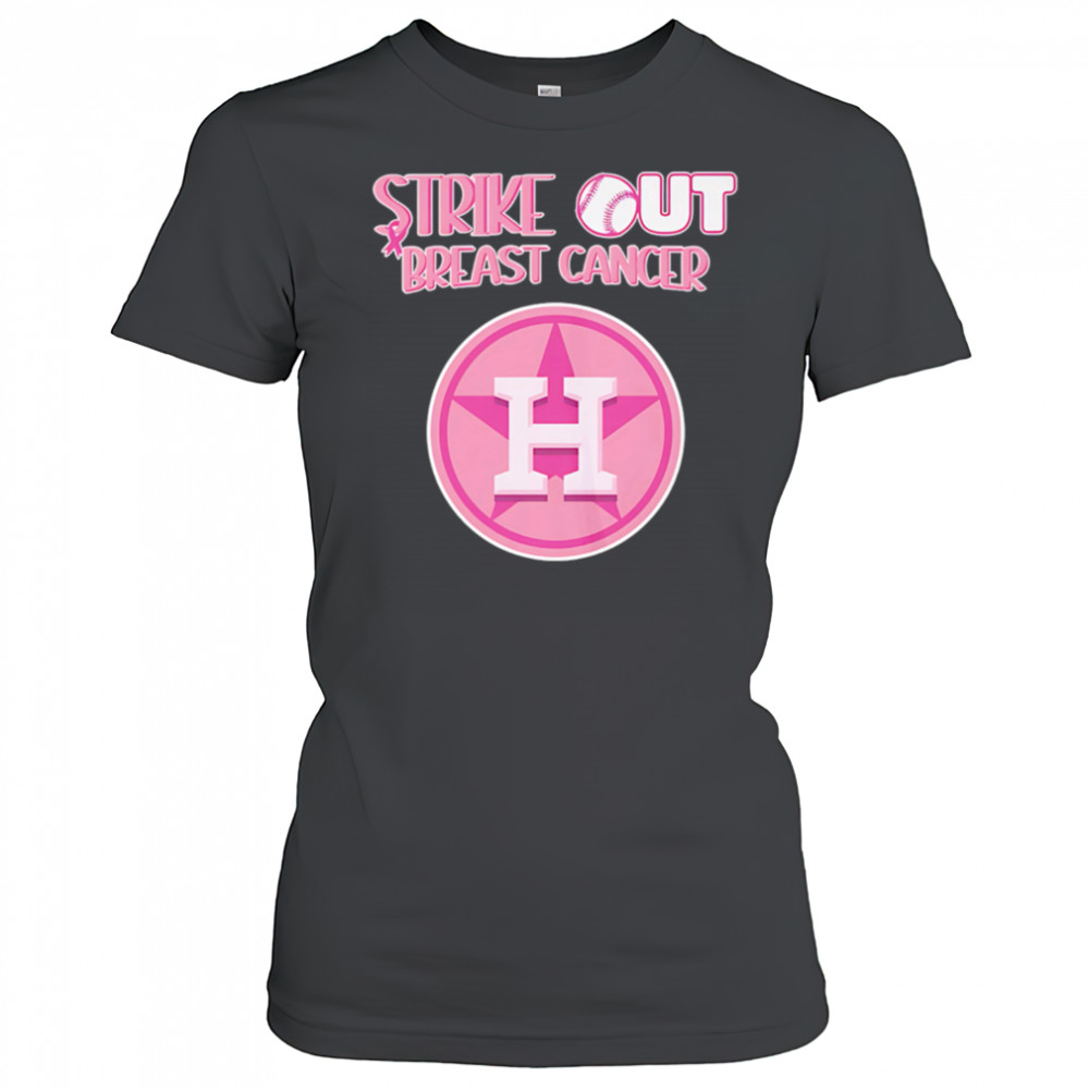 Houston Astros Strike Out Breast Cancer shirt Women's T-shirt