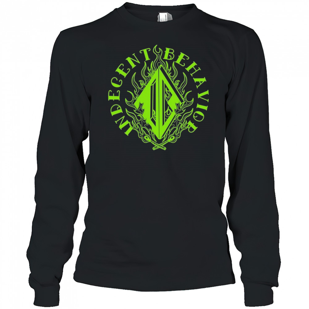 Indecent Behavior Match T-shirt Long Sleeved