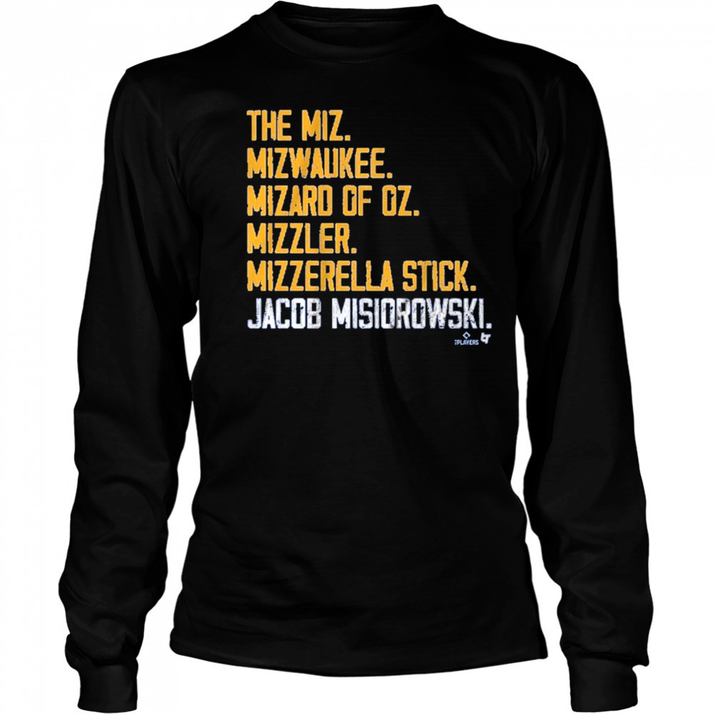 Jacob Misiorowski Nicknames T-Shirt Long Sleeved