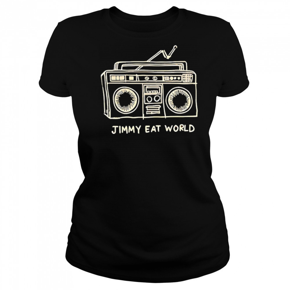 Jimmy eat world boombox shirt Women's T-shirt